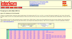Desktop Screenshot of interkom.vecnost.cz